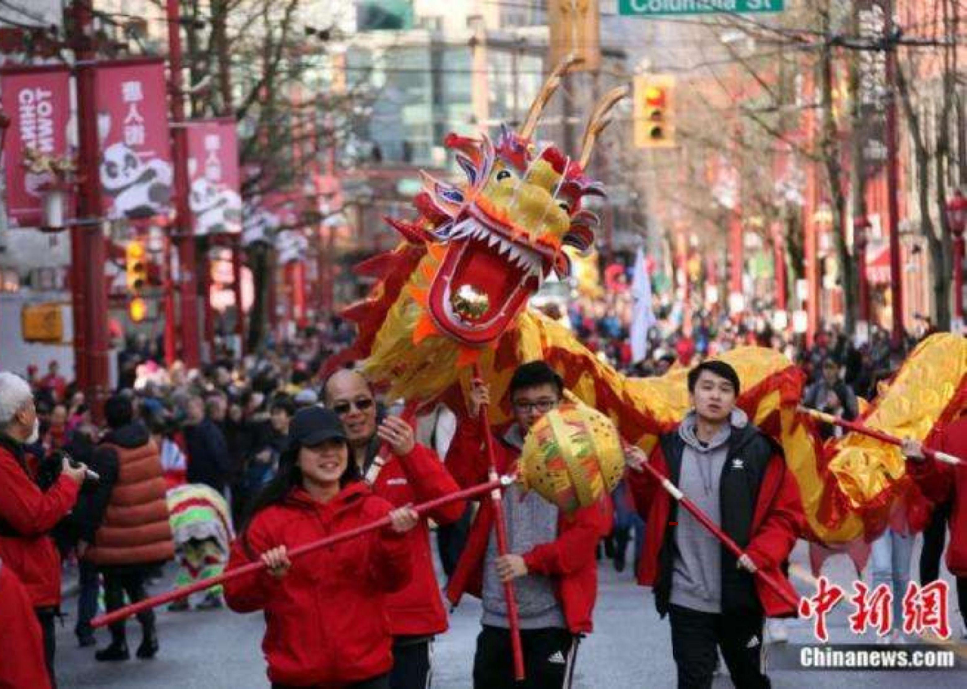 C or L new year - celebration overseas